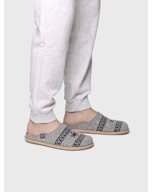 Chaussons d'intérieur Tobi gris