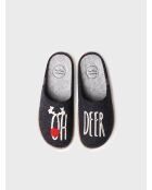 Chaussons d'intérieur Tobi noirs