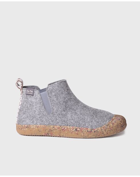 Chaussons d'intérieur Clark gris