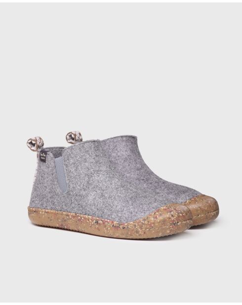 Chaussons d'intérieur Clark gris