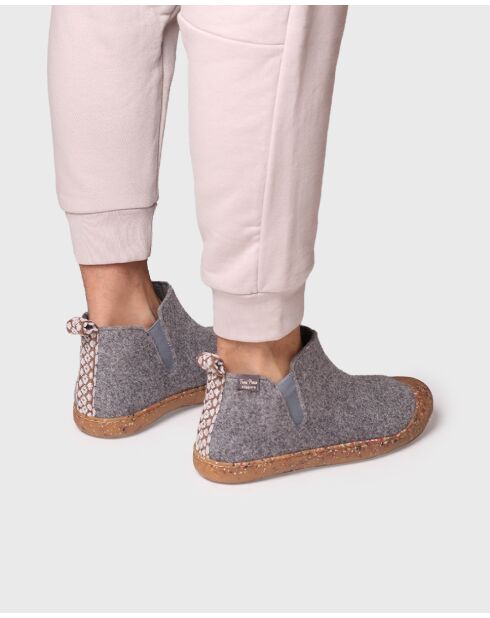 Chaussons d'intérieur Clark gris
