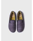 Chaussons d'intérieur Teo bleu marine
