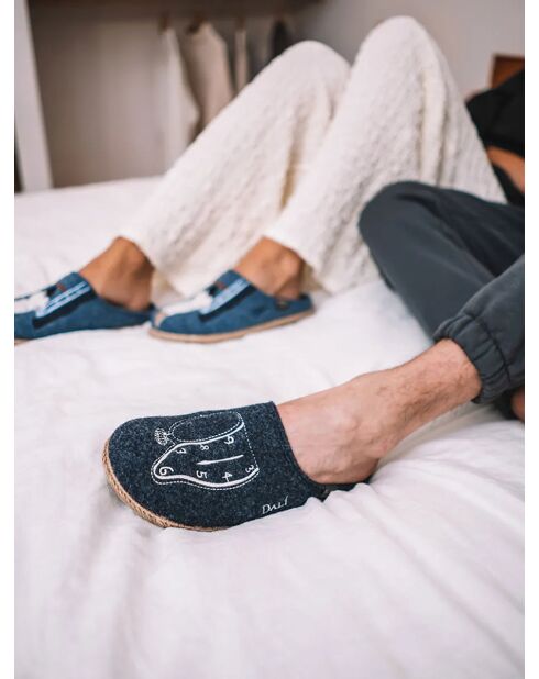 Chaussons d'intérieur Somni bleu marine