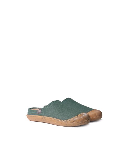 Chaussons d'intérieur Carlo kaki
