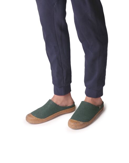Chaussons d'intérieur Carlo kaki