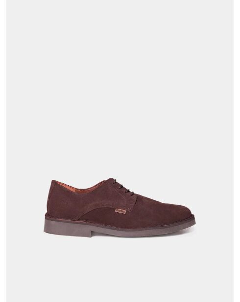 Derbies en cuir Jeff marron