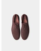 Derbies en cuir Jeff marron
