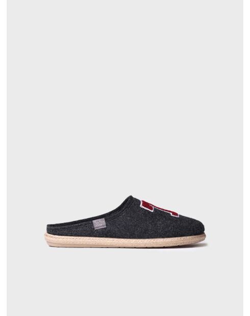 Chaussons d'intérieur Tobi gris foncé
