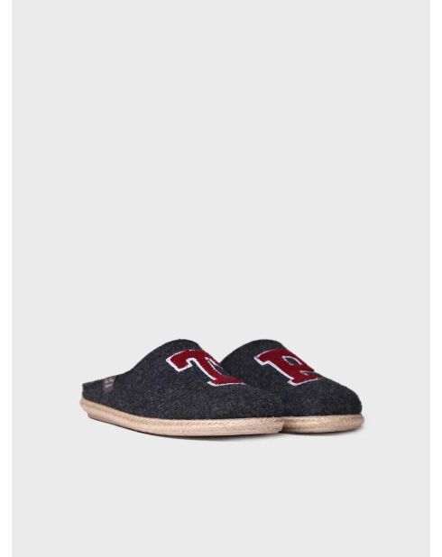 Chaussons d'intérieur Tobi gris foncé