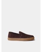 Baskets en cuir Joan marron