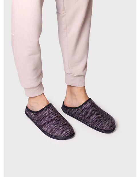 Chaussons d'intérieur Tobi bleu marine