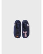 Chaussons d'intérieur Lezo bleu marine