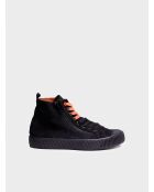 Baskets en cuir Garda noires