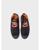 Baskets en cuir Garda noires