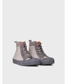 Baskets en coton Gal grises
