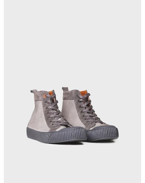 Baskets en coton Gal grises