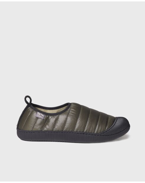 Chaussons d'intérieur Conor kaki