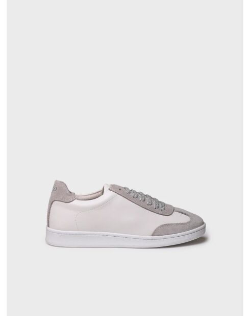Zapatillas Naida de piel grises
