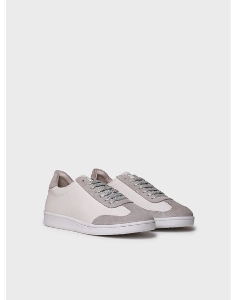 Zapatillas Naida de piel grises