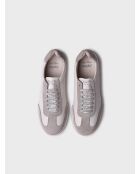 Baskets en cuir Naida grises