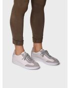 Baskets en cuir Naida grises