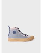 Baskets en cuir Gava denim