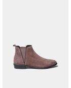 Bottes en coton Naroa taupe