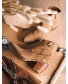 Bottines en cuir Loretta camel
