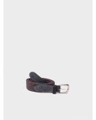 Ceinture Eloi bordeaux