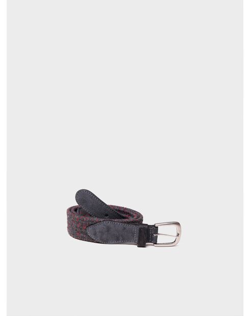 Ceinture Eloi bordeaux