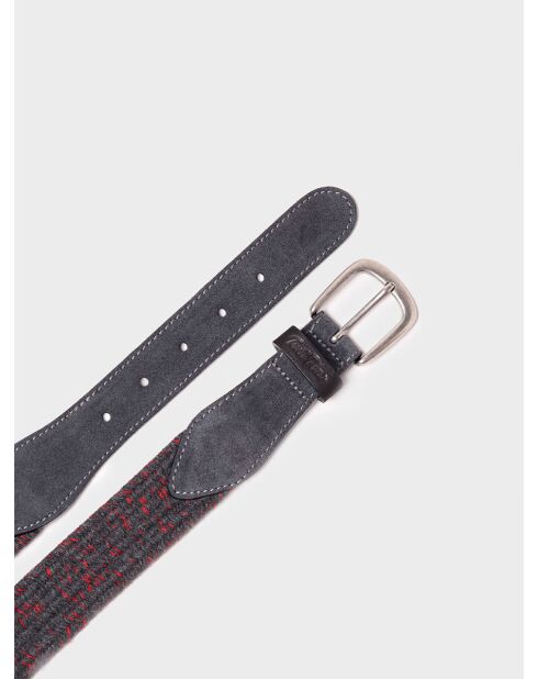 Ceinture Eloi bordeaux