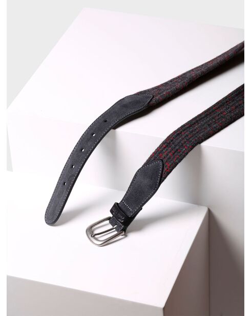 Ceinture Eloi bordeaux