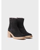Bottes en cuir Peru noires