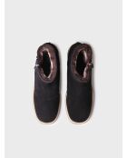 Bottes en cuir Peru noires