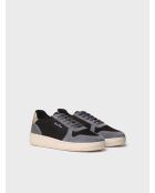 Zapatillas Atenea de piel negras
