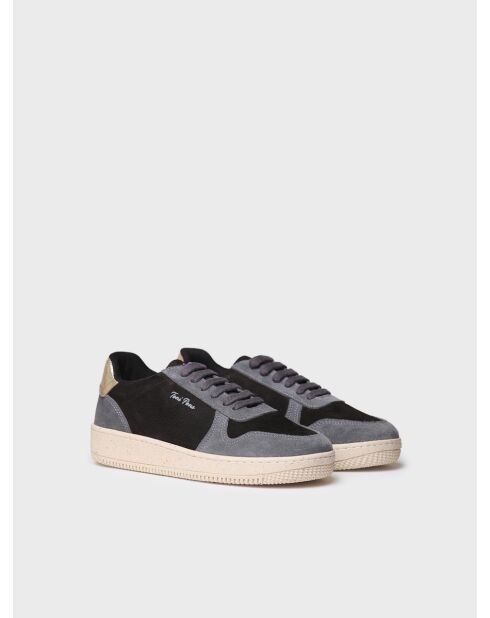 Zapatillas Atenea de piel negras