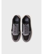 Zapatillas Atenea de piel negras
