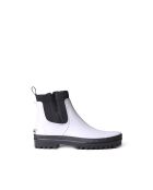 Bottines en gomme Colton blanc glacier