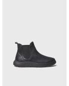 Bottines en cuir Padua noires