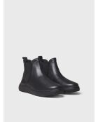 Bottines en cuir Padua noires