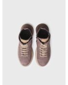 Stivali Dasha in pelle taupe