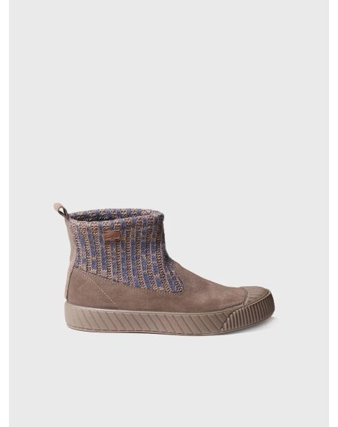 Bottines Goda taupe