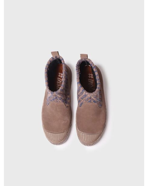 Bottines Goda taupe