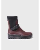Bottines de pluie Canby bordeaux