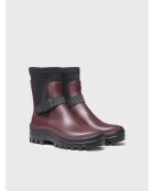 Bottines de pluie Canby bordeaux