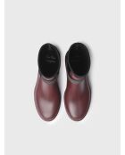 Bottines de pluie Canby bordeaux