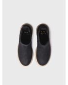 Bottines en cuir Davinia noires