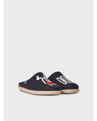 Chaussons d'intérieur Deli noirs