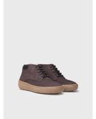 Bottines en cuir Sort marron