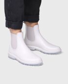 Bottines en gomme Coney blanc glacier